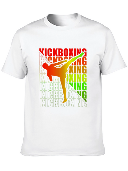 Kickboxing Graphic Tee - Martial Arts Activewear