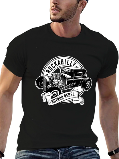 Rockabilly Hotrod Rebel T-Shirt