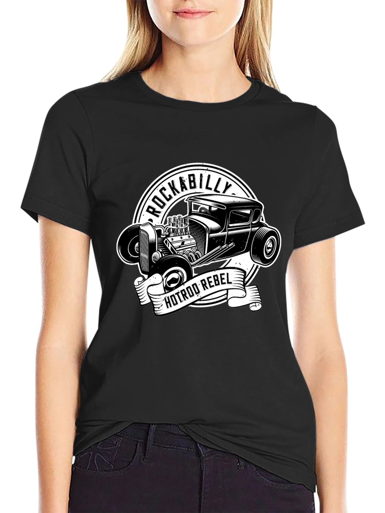 Rockabilly Hotrod Rebel T-Shirt