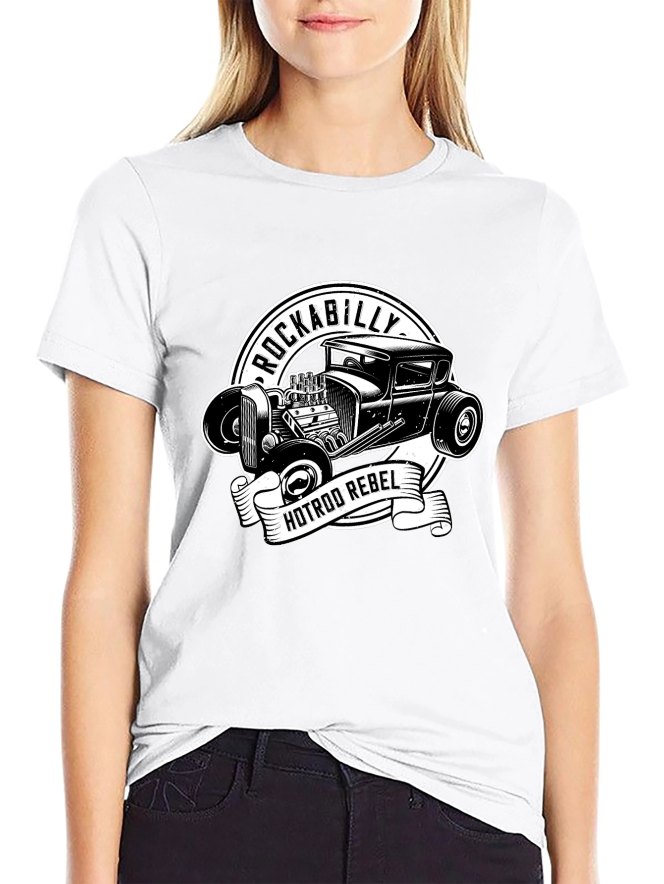 Rockabilly Hotrod Rebel T-Shirt
