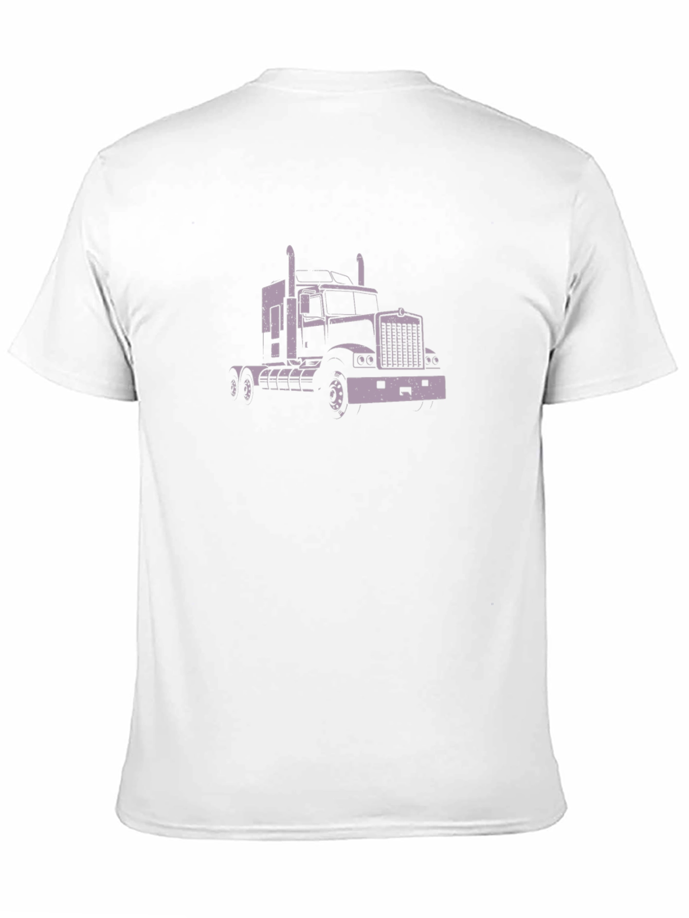 Trucker Style Black Tee