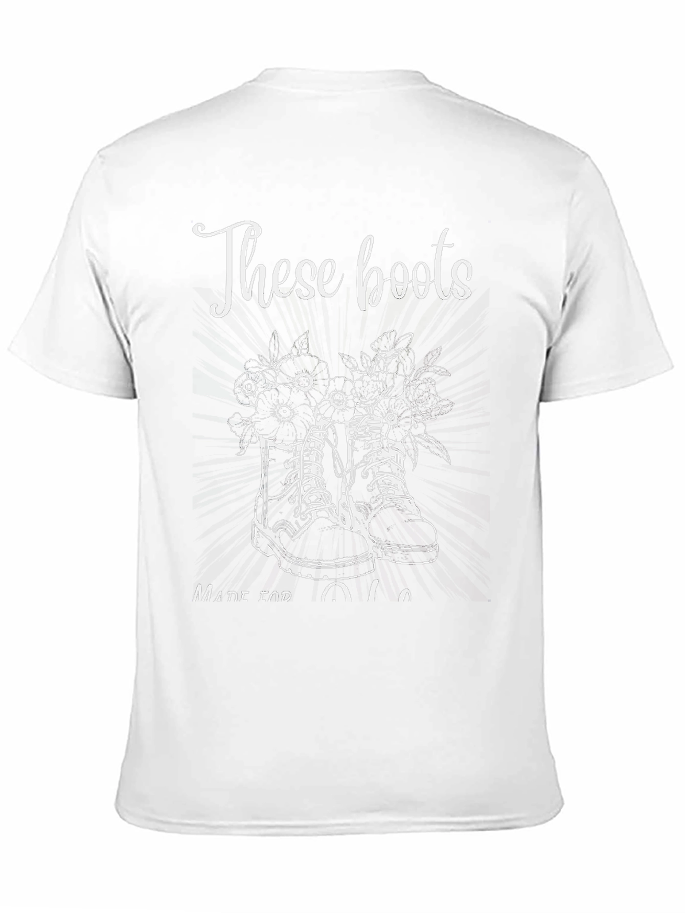 These Boots Made for Walkin Graphic Tee