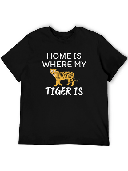 Home is Where My Tiger Is Graphic Tee