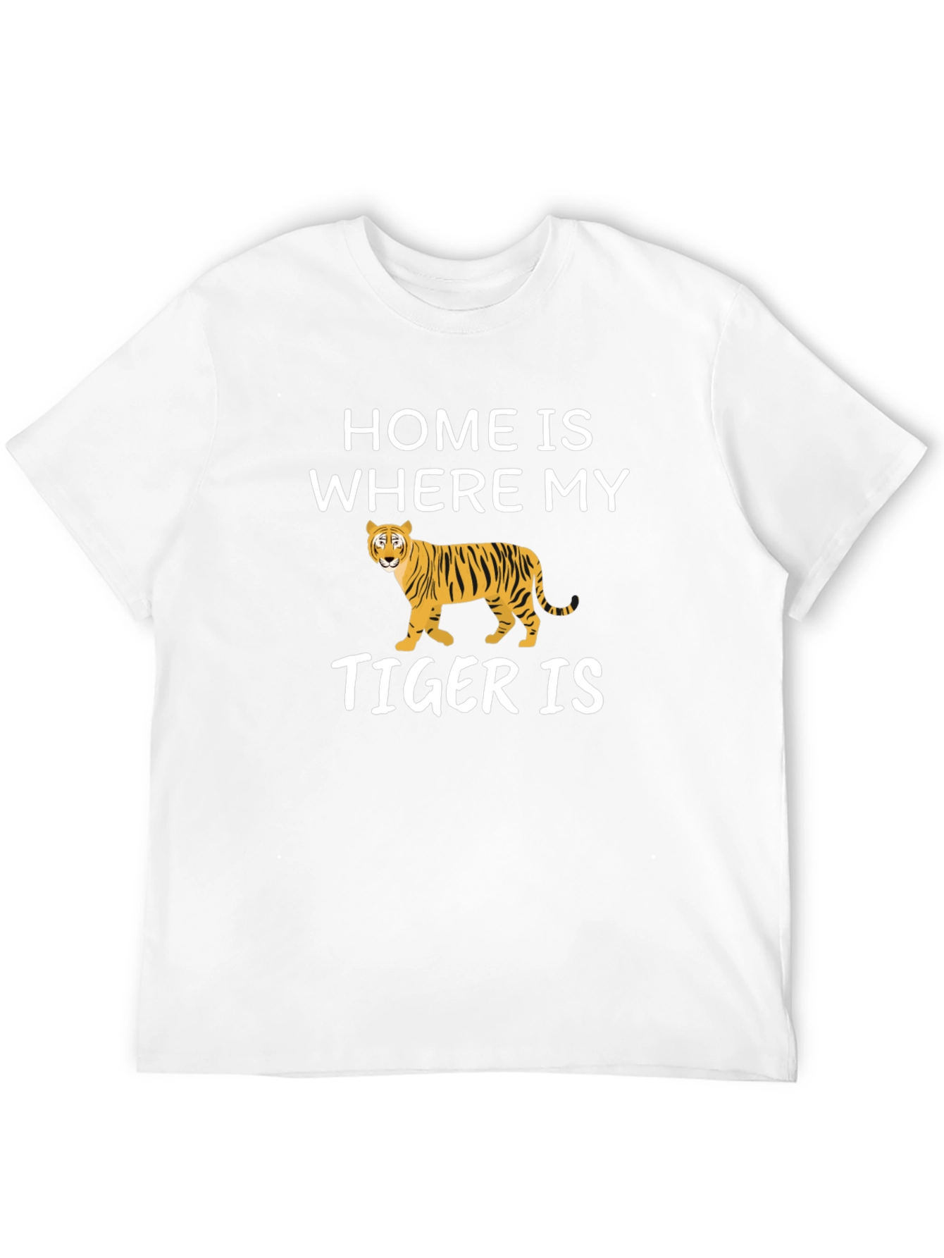 Home is Where My Tiger Is Graphic Tee