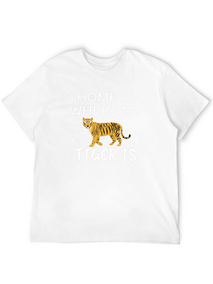 Home is Where My Tiger Is Graphic Tee