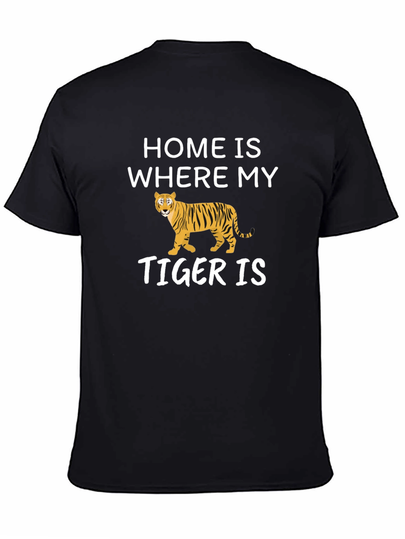 Home is Where My Tiger Is Graphic Tee