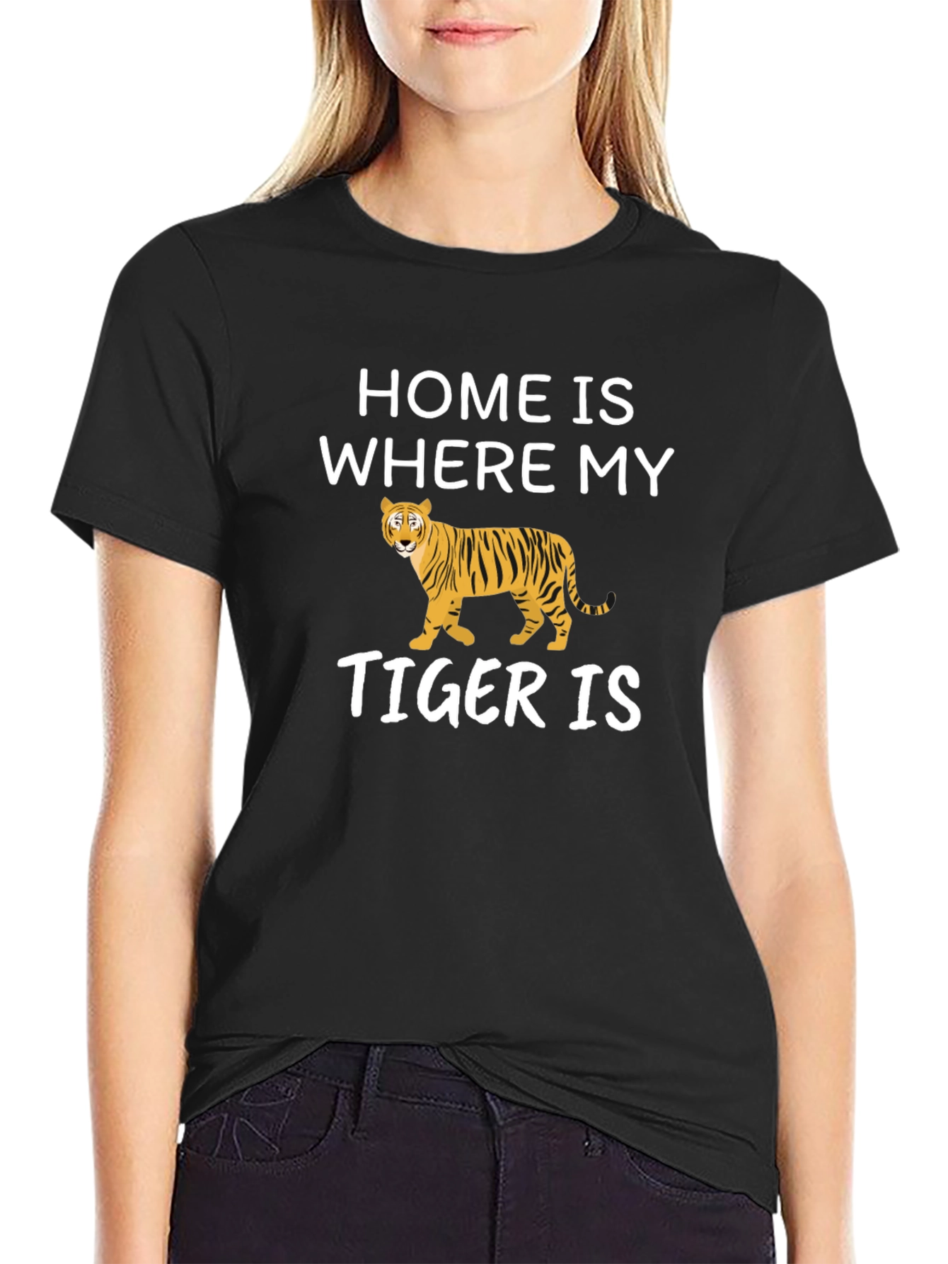 Home is Where My Tiger Is Graphic Tee