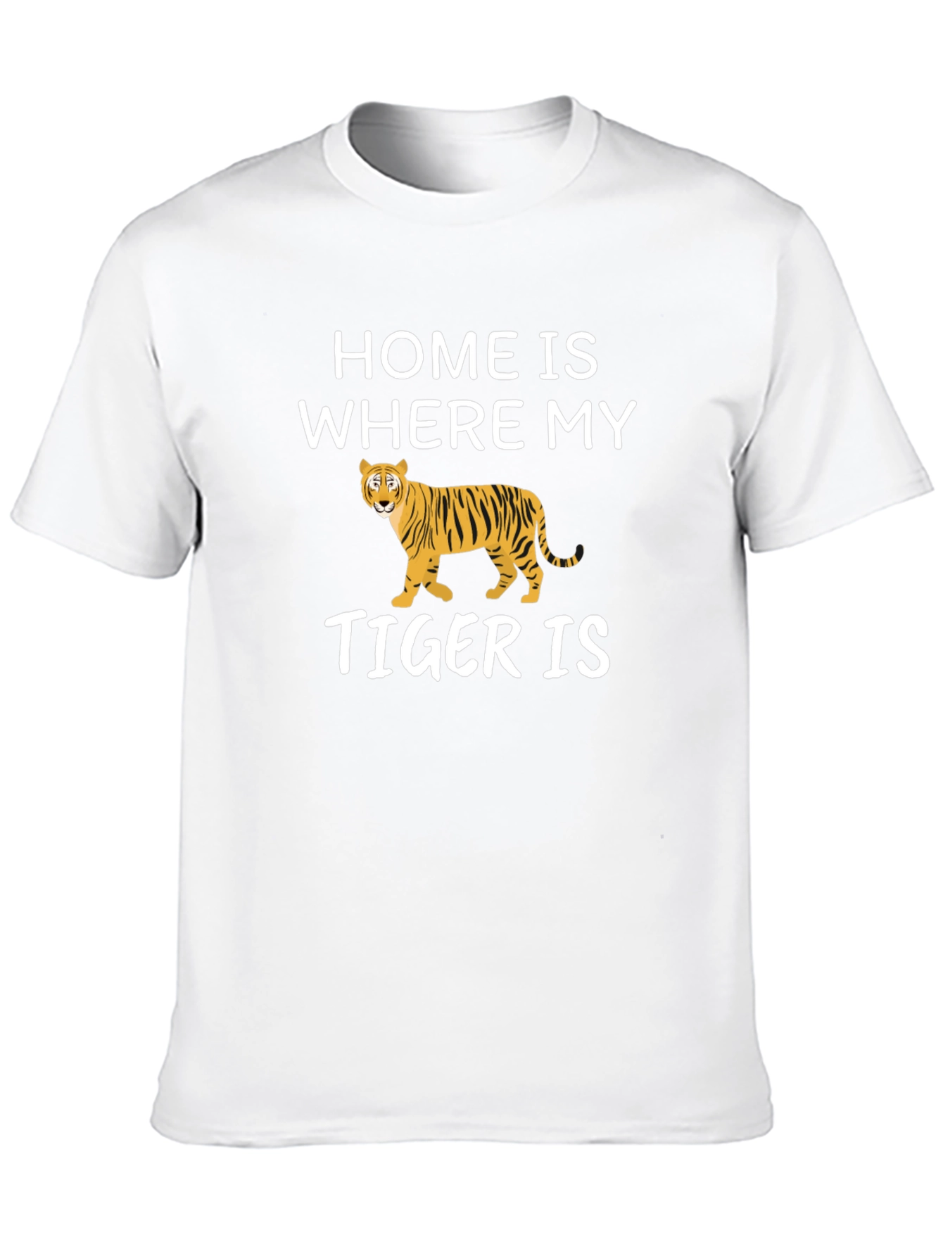 Home is Where My Tiger Is Graphic Tee
