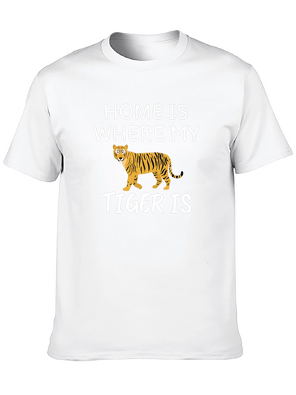 Home is Where My Tiger Is Graphic Tee