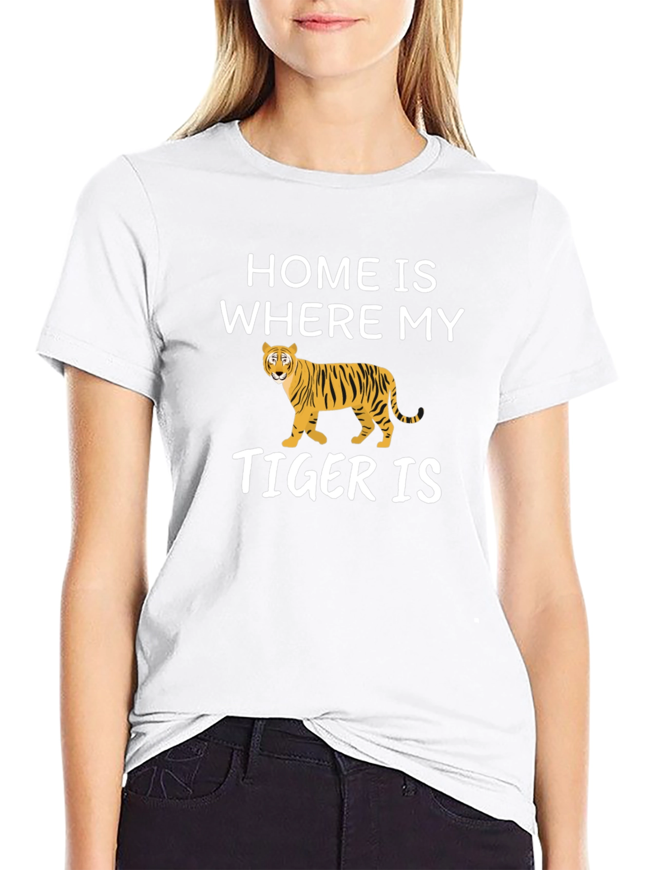 Home is Where My Tiger Is Graphic Tee