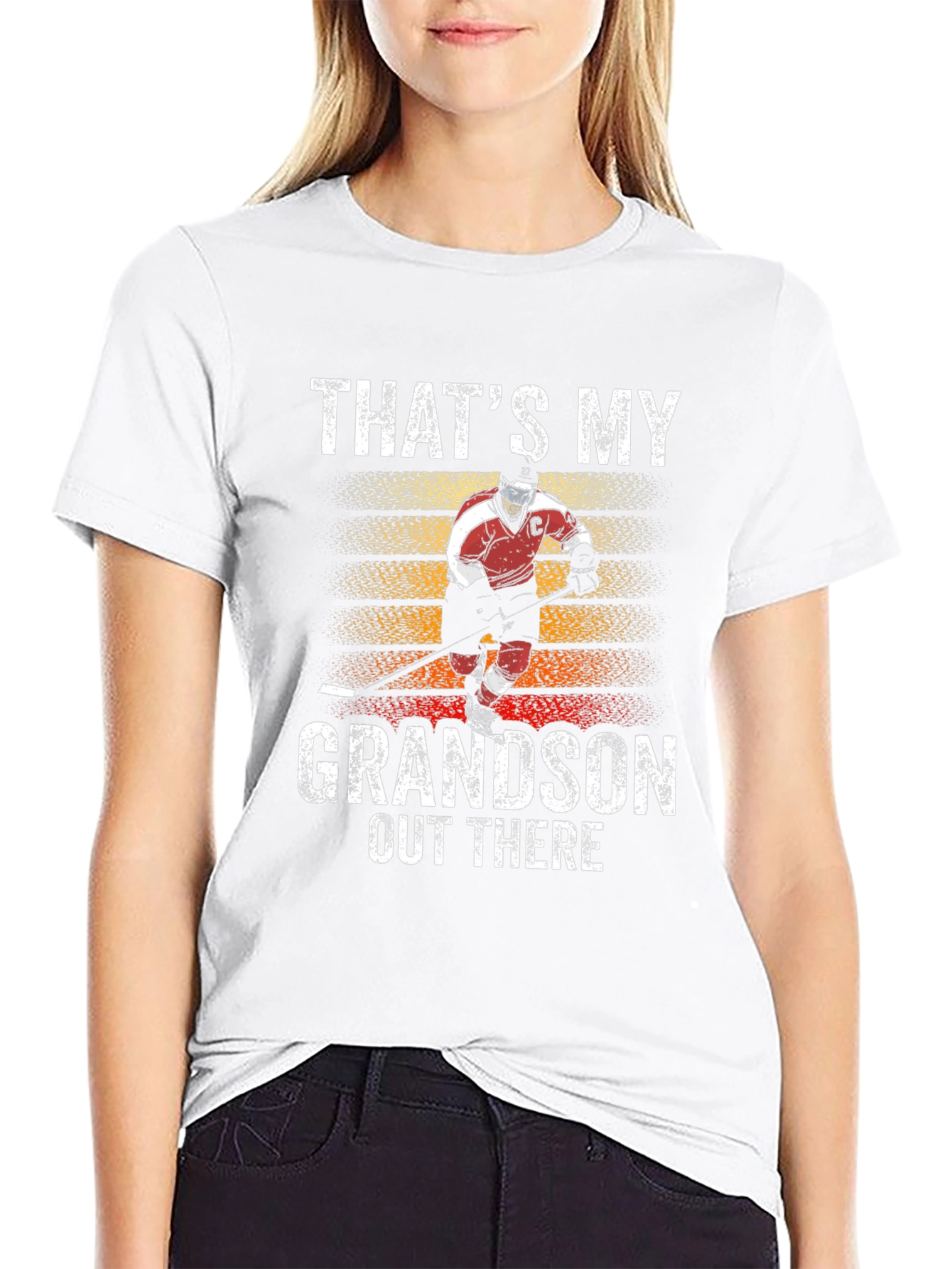 Thats My Grandson Hockey T-Shirt