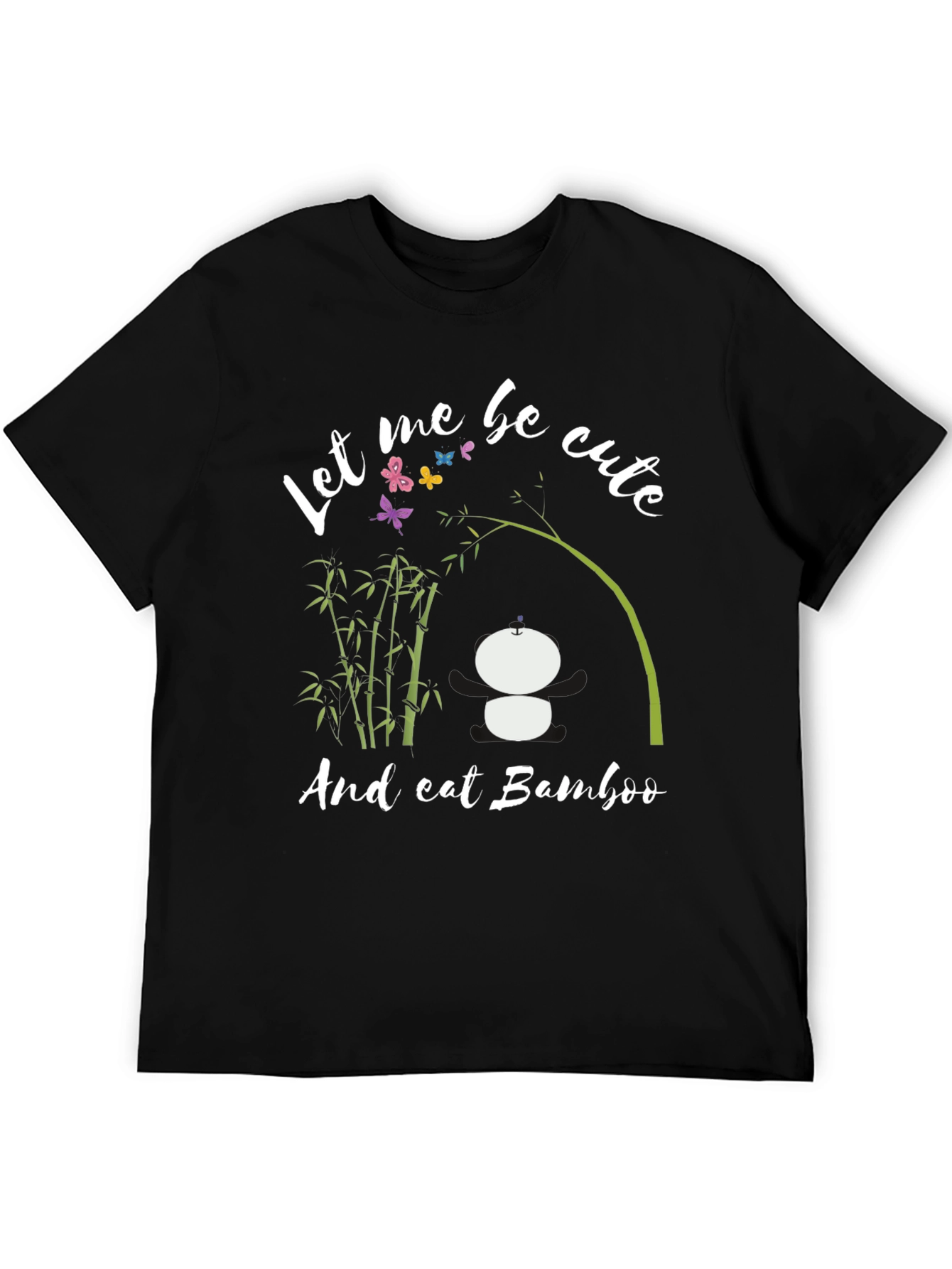 Cute Panda Bamboo T-Shirt