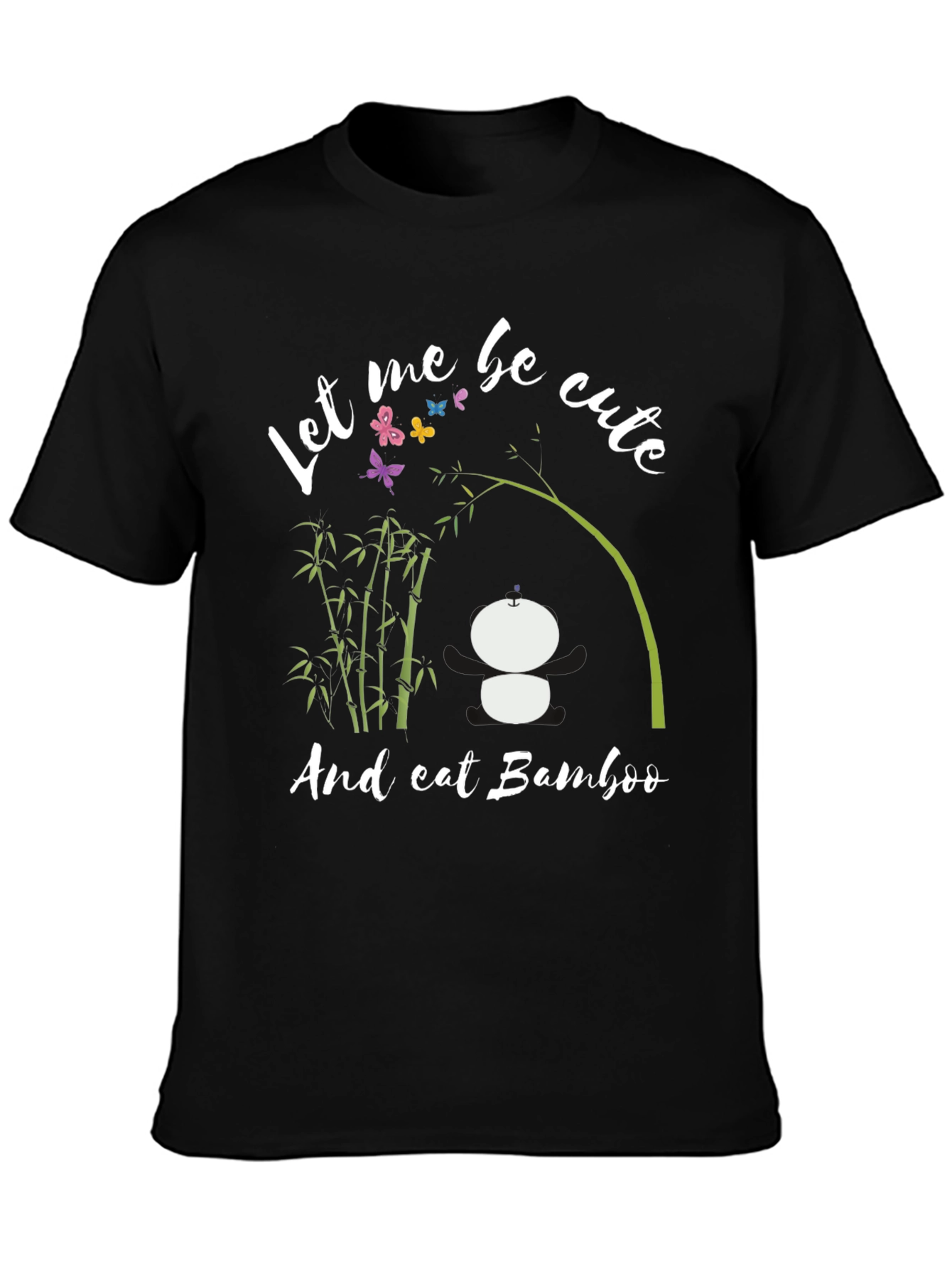 Cute Panda Bamboo T-Shirt