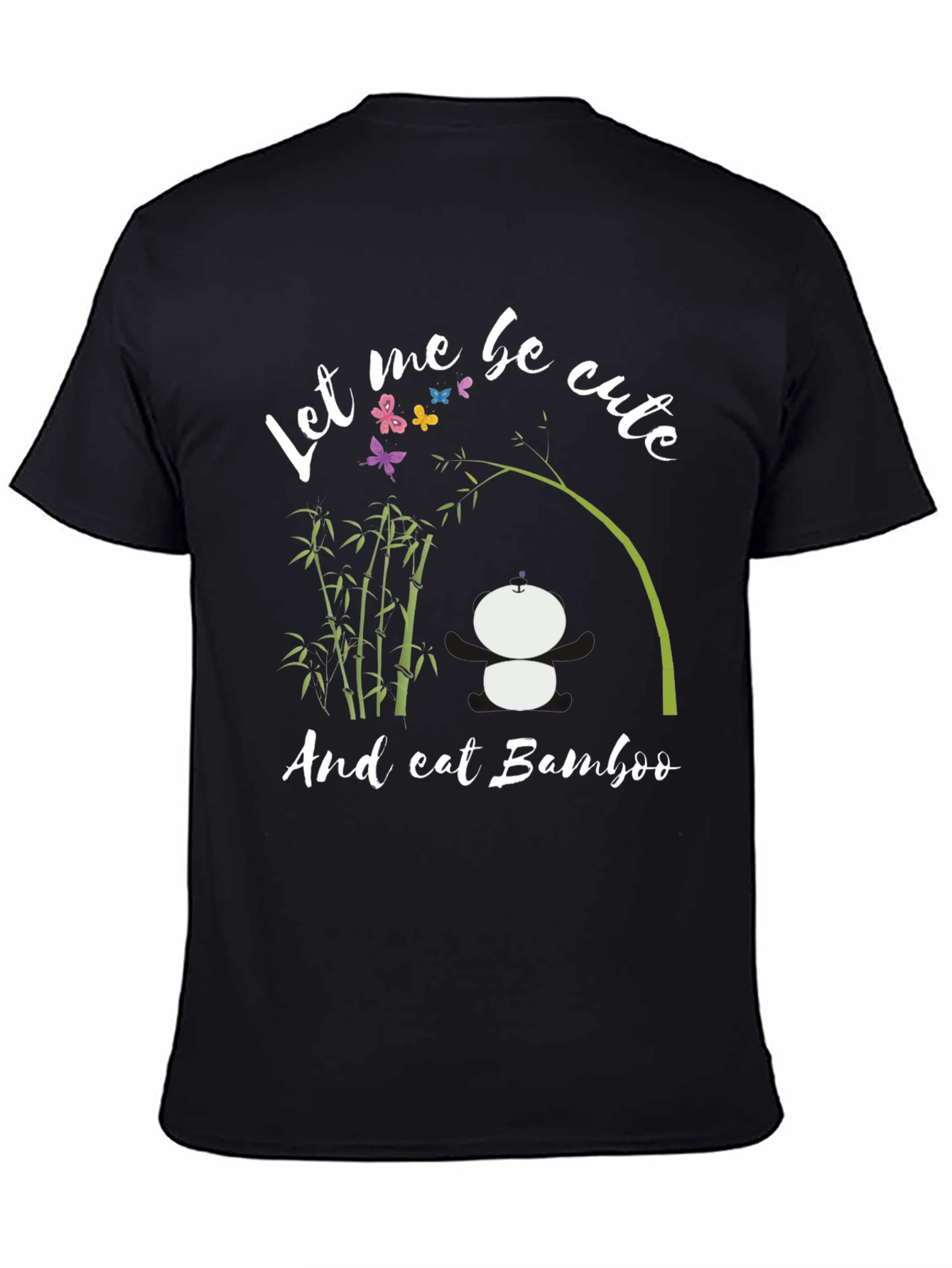 Cute Panda Bamboo T-Shirt