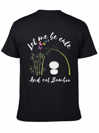 Cute Panda Bamboo T-Shirt