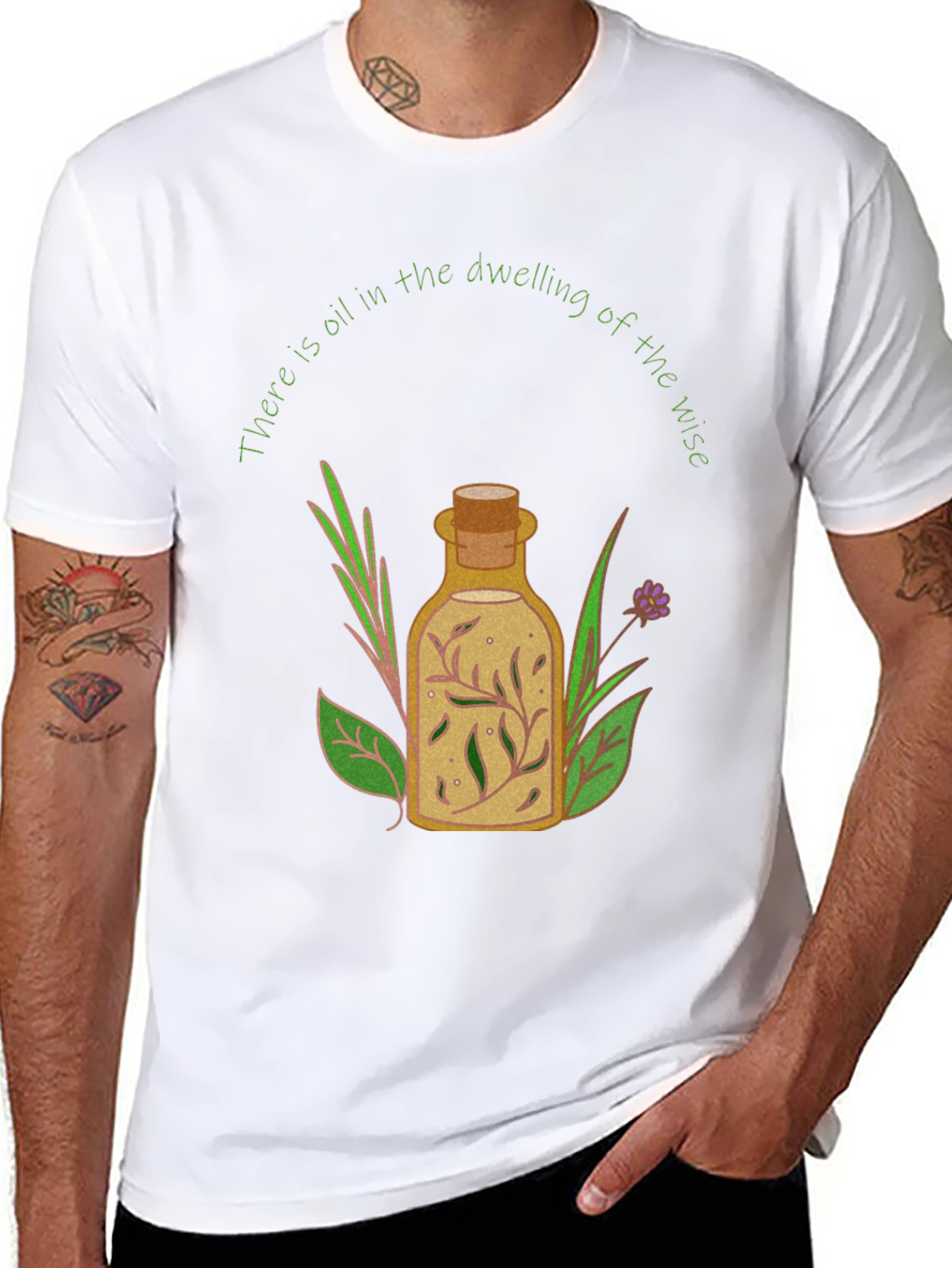 Wise Ones Oil T-Shirt - Soft Cotton Blend