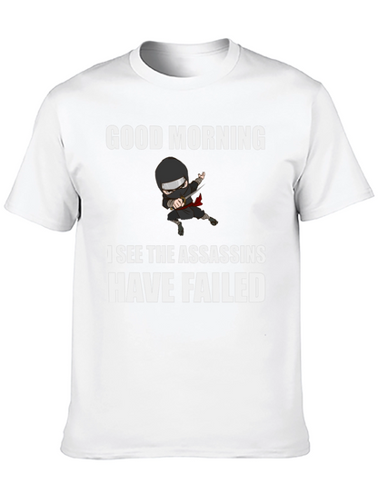 Good Morning Assassins Failed Graphic Tee