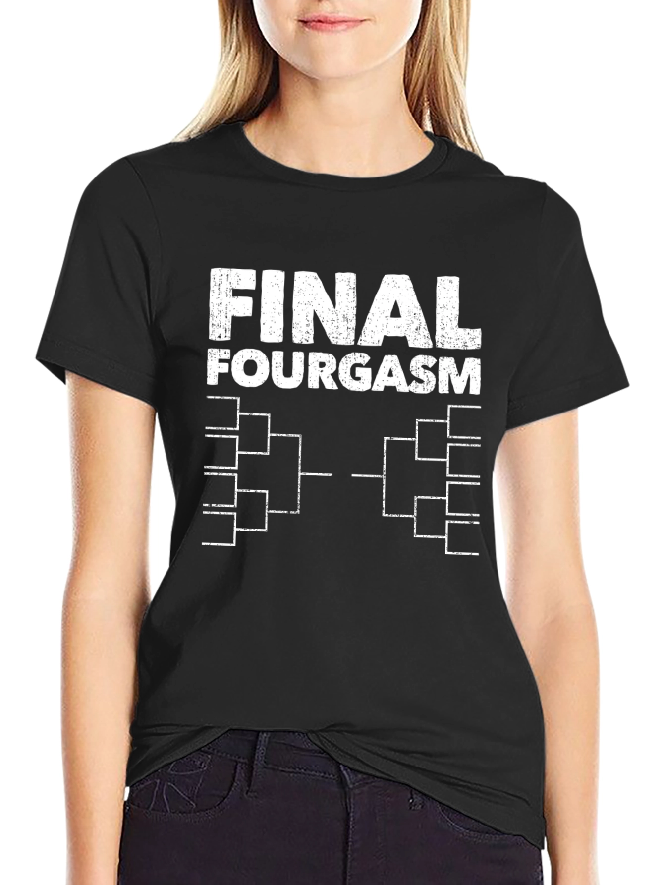 Final Fourgasm Black T-Shirt