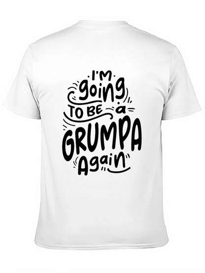 Grumpa Again Black Graphic Tee