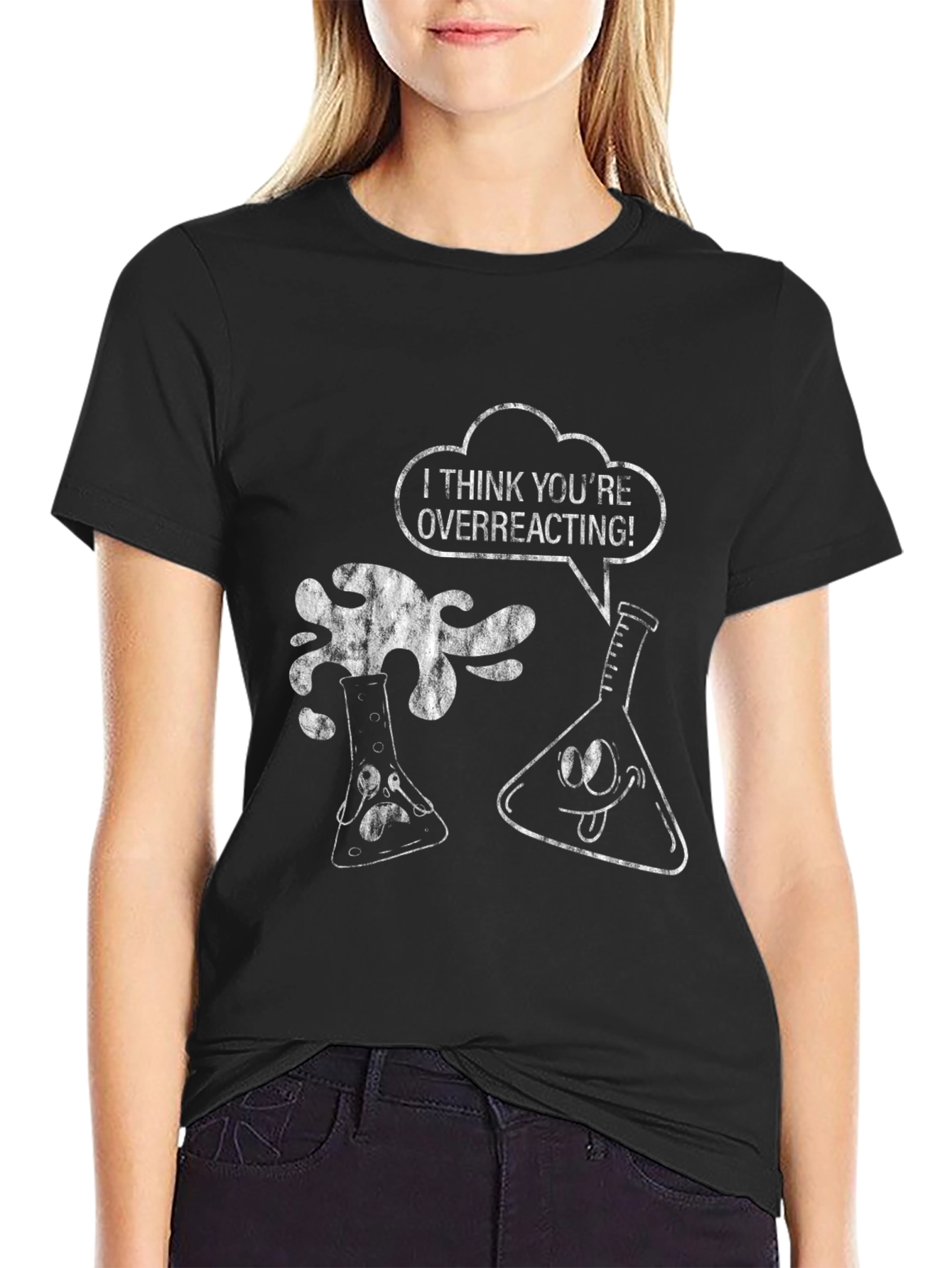 Overreacting Science Pun T-Shirt