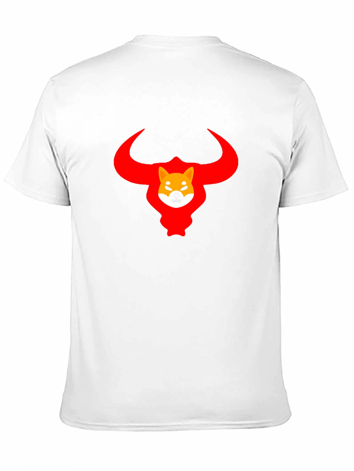 Shiba Inu Bull Crypto T-Shirt - Black