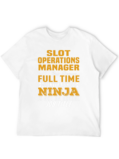 Slot Operations Manager Multitasking Ninja T-Shirt
