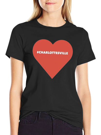 Charlottesville Heart T-Shirt - Show Your Support!
