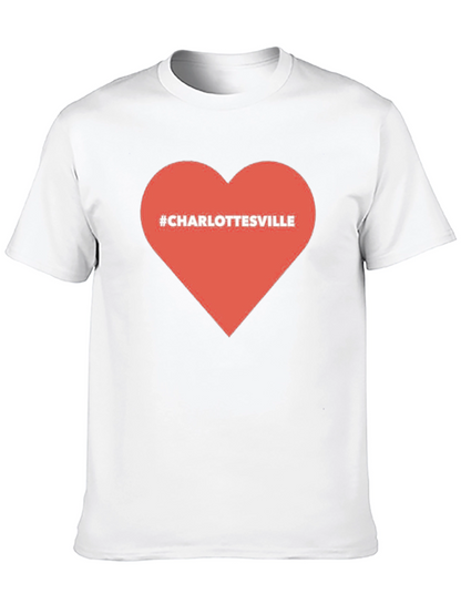 Charlottesville Heart T-Shirt - Show Your Support!