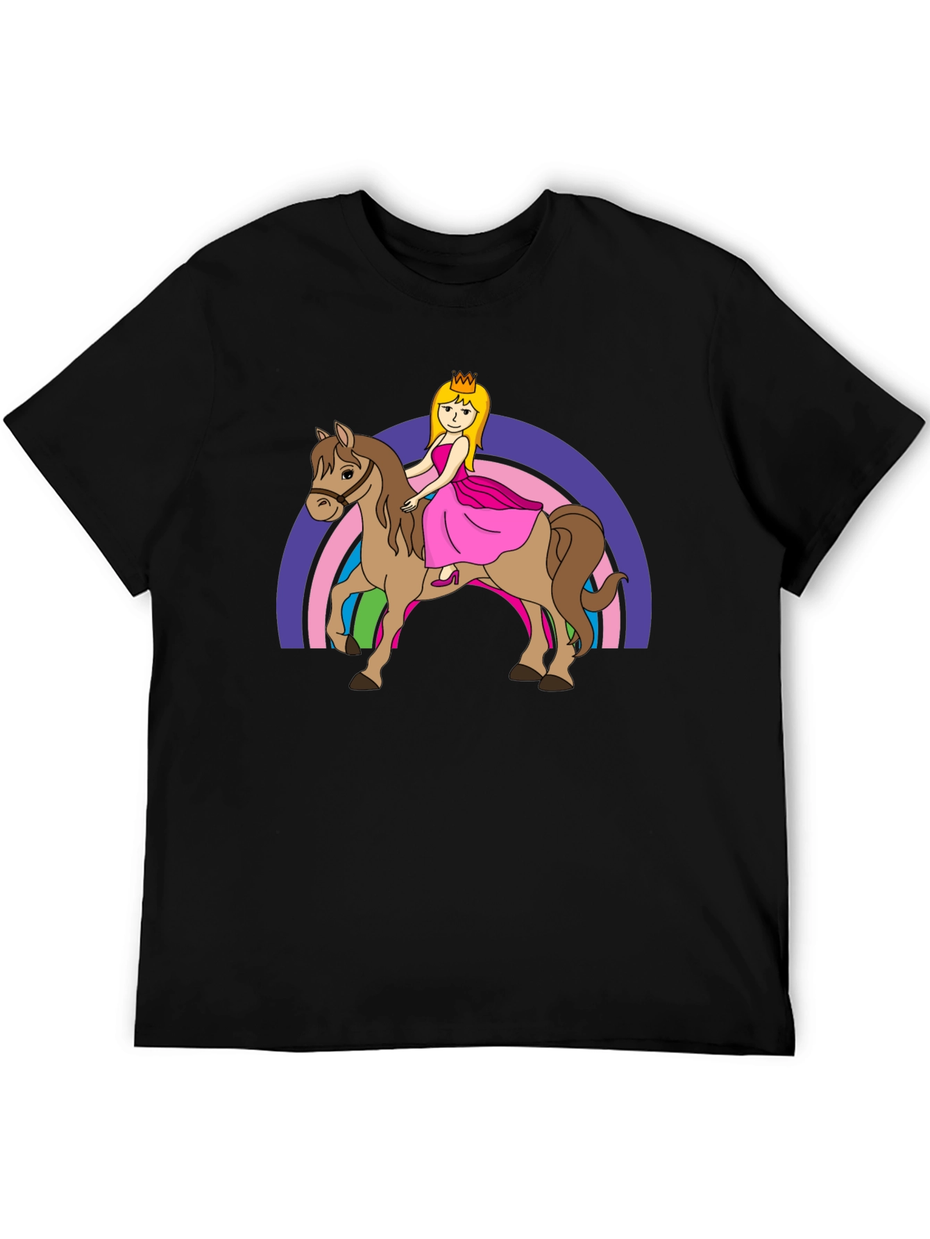 Princess on Horseback Graphic Tee