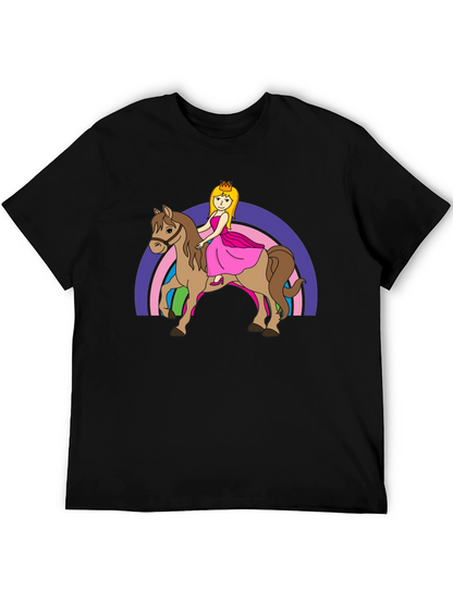 Princess on Horseback Graphic Tee