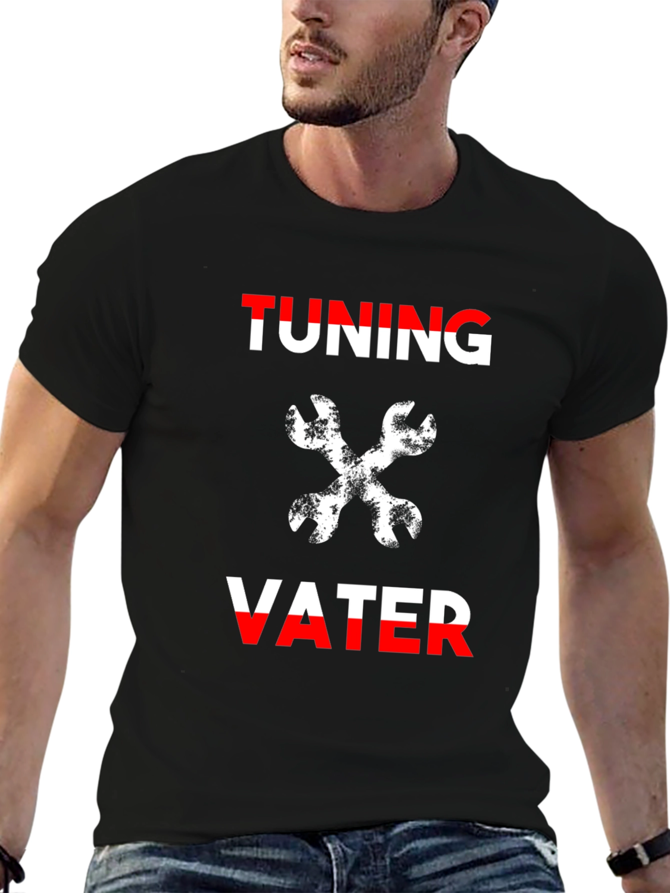 Tuning Vater Graphic T-Shirt - Mechanic Dad Gift