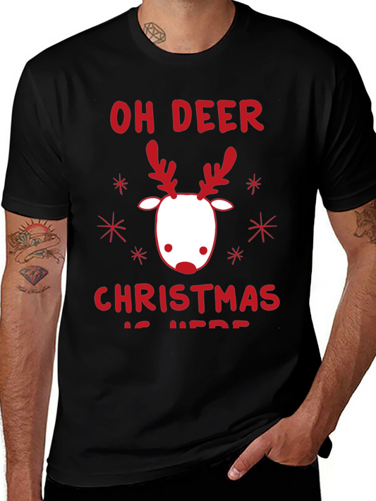Oh Deer Christmas Shirt - Holiday Festive Tee