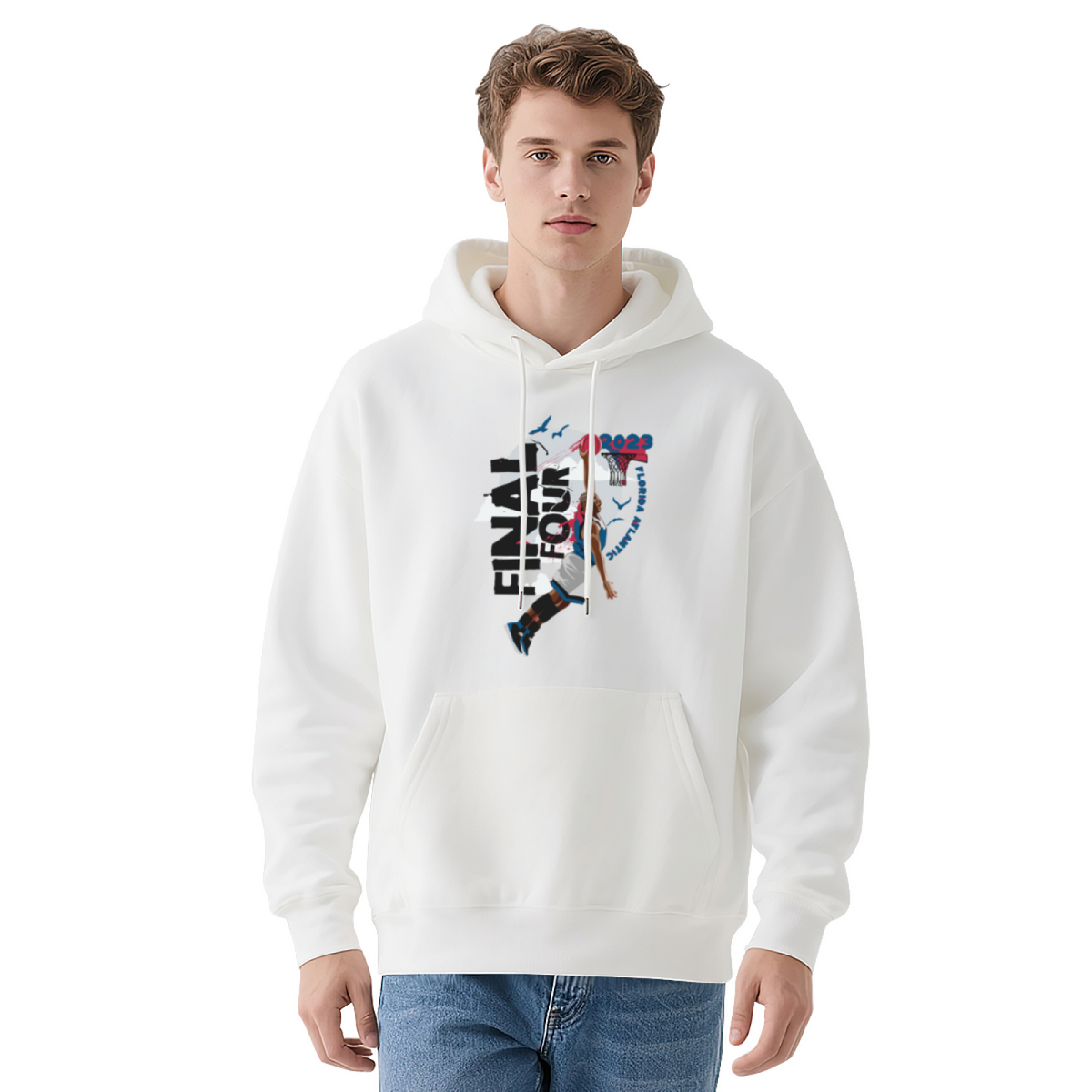 2022 Final Four Basketball Dunk Hoodie