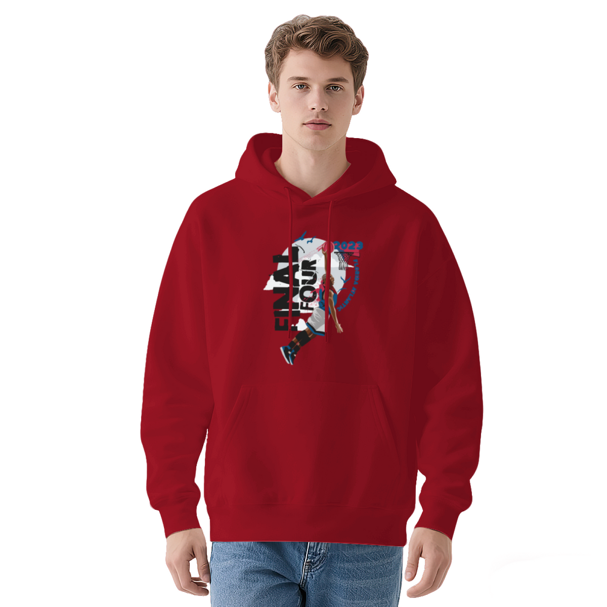 2022 Final Four Basketball Dunk Hoodie