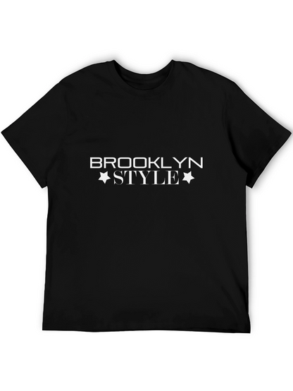 Brooklyn Style Graphic Tee - Classic Black T-Shirt