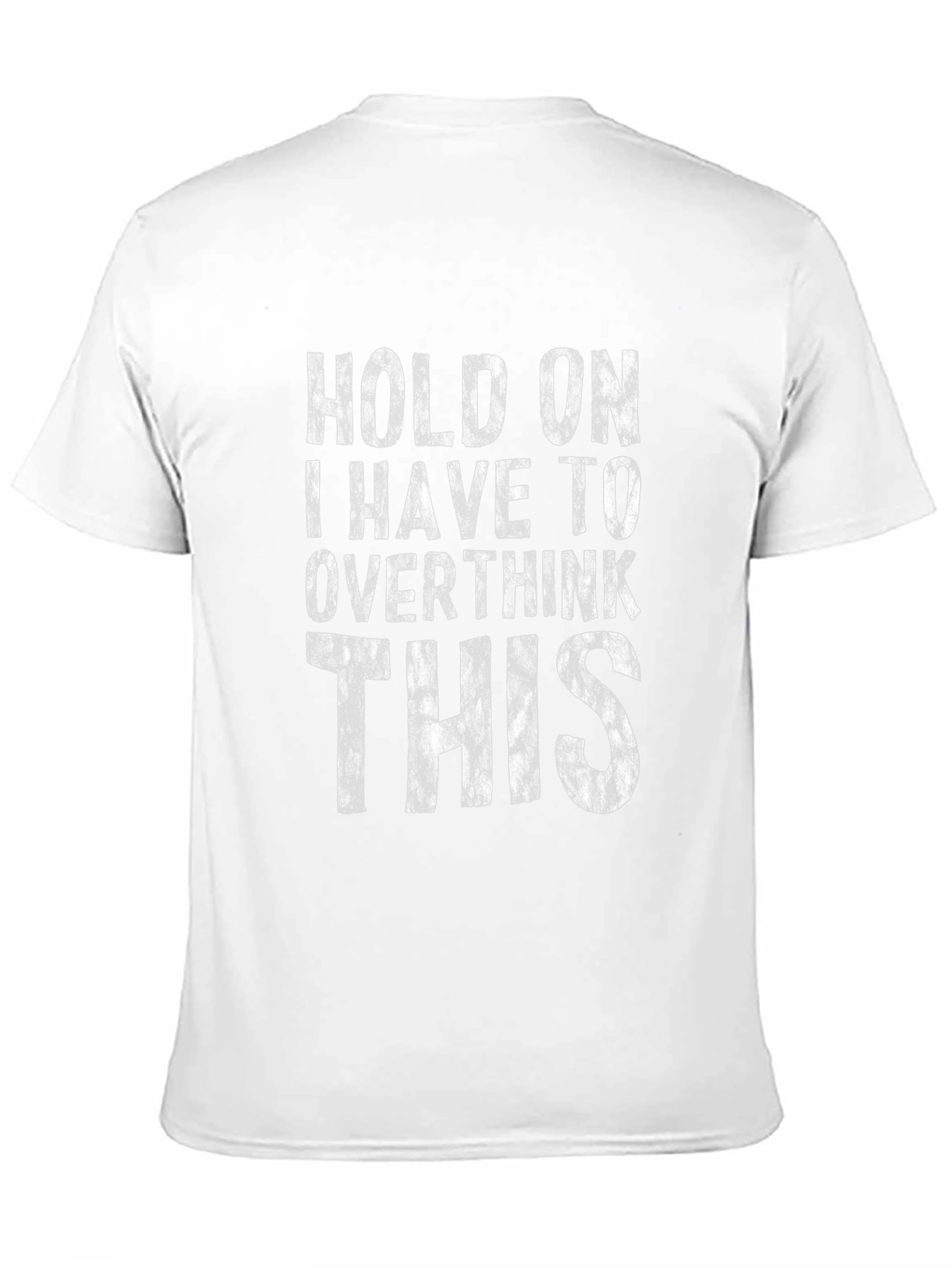 Overthinker T-Shirt - Black Cotton Blend Tee