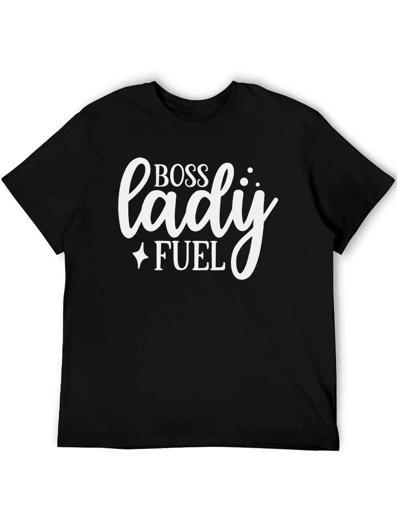Boss Lady Fuel Graphic T-Shirt - Black