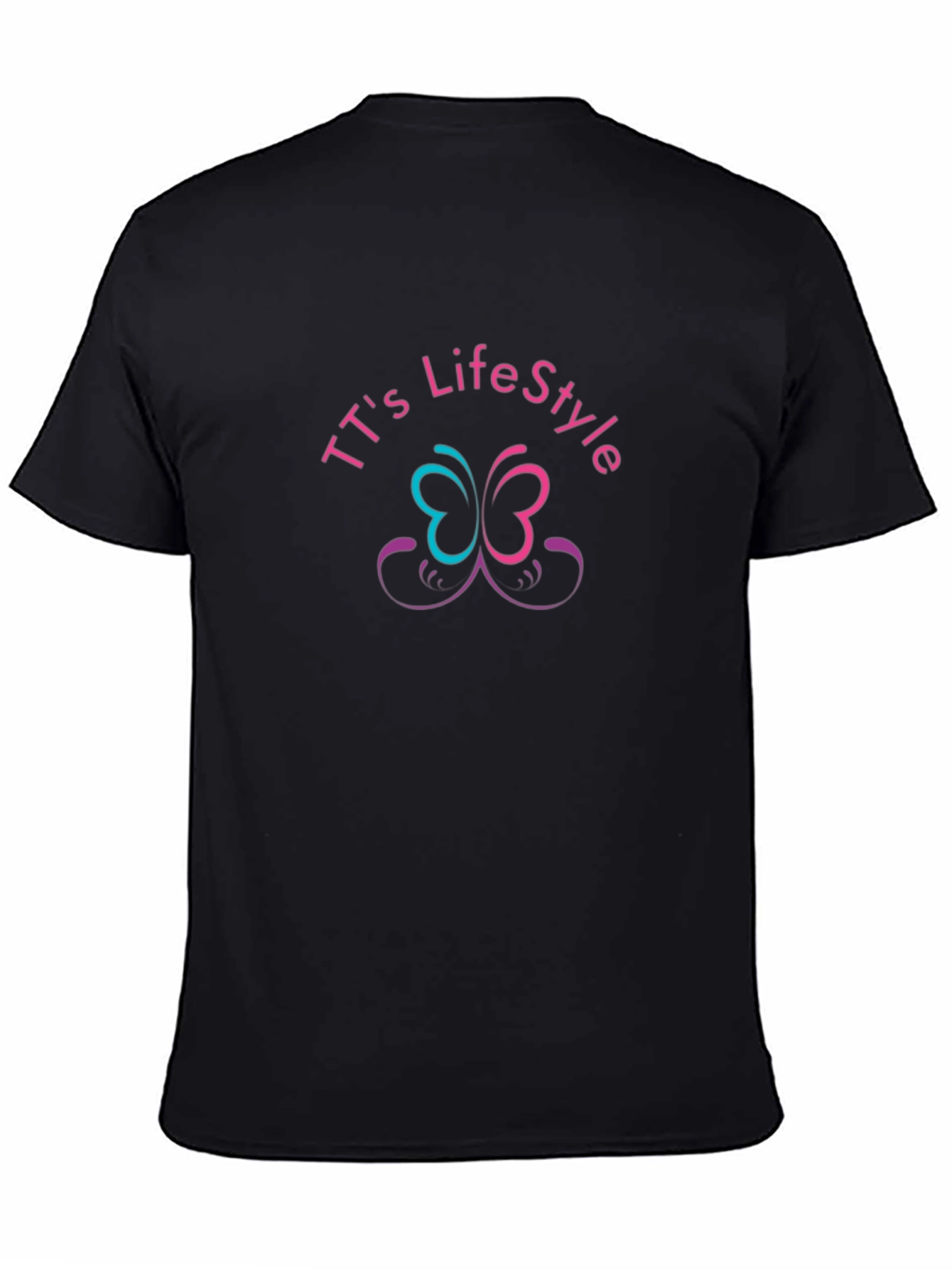 TTs Lifestyle Graphic Tee - Stylish Black T-Shirt