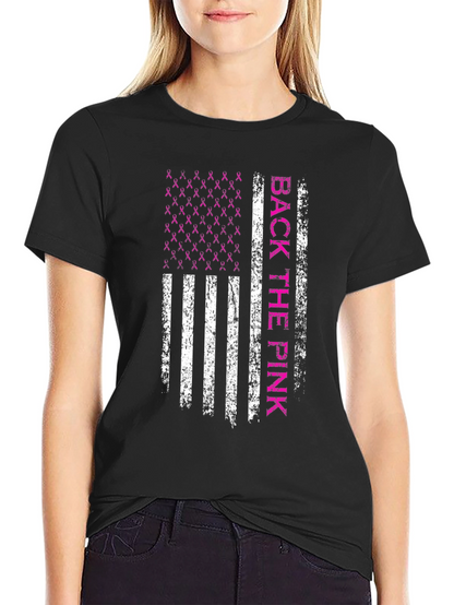 Back the Pink Breast Cancer Awareness T-Shirt