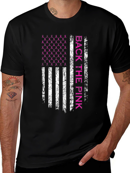 Back the Pink Breast Cancer Awareness T-Shirt