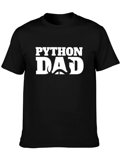 Python Dad T-Shirt - Funny Programming Coder Gift