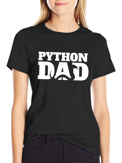 Python Dad T-Shirt - Funny Programming Coder Gift