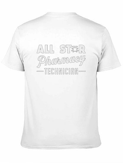 All Star Pharmacy Technician Black T-Shirt