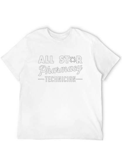 All Star Pharmacy Technician Black T-Shirt