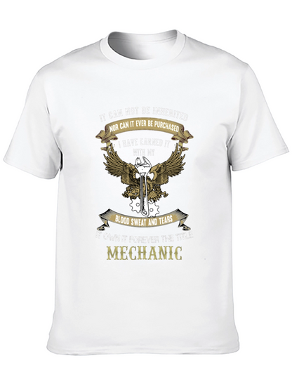 Mechanic T-Shirt - Earned Not Inherited