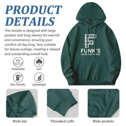 Funk's Works of Wood Logo Pullover Hoodie