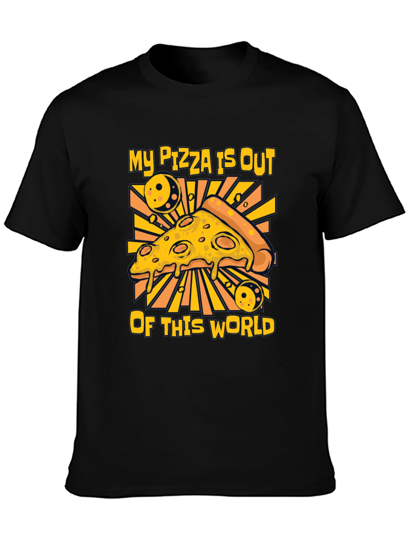Pizza Out of This World Graphic T-Shirt