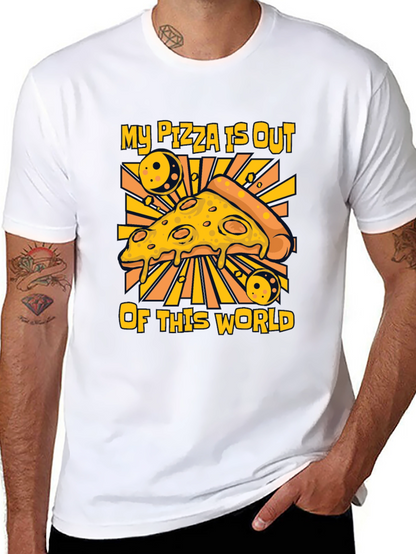 Pizza Out of This World Graphic T-Shirt
