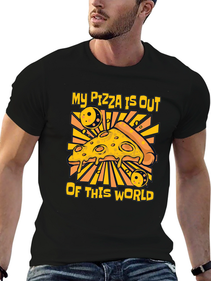 Pizza Out of This World Graphic T-Shirt