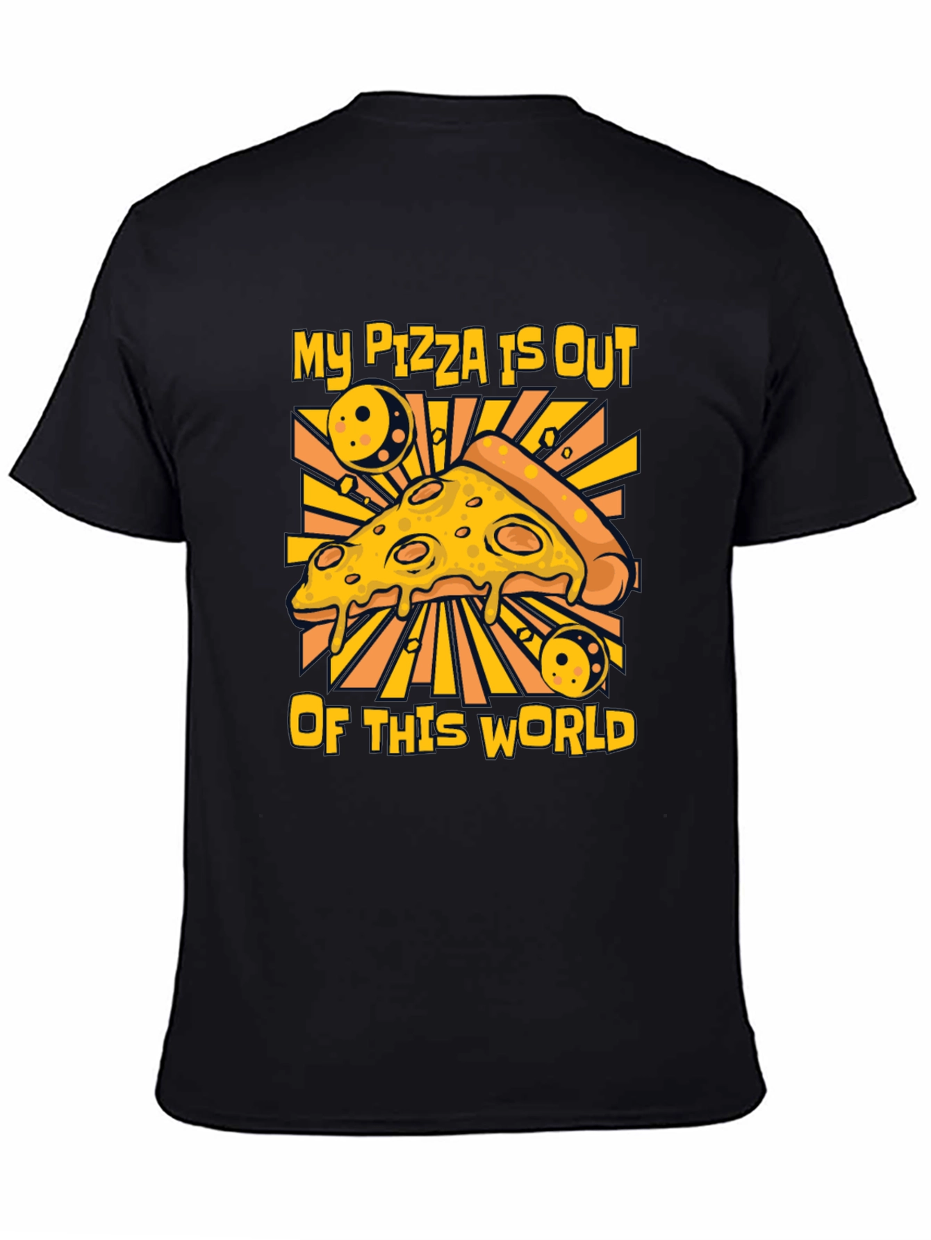 Pizza Out of This World Graphic T-Shirt